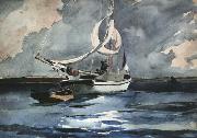 Winslow Homer Sloop Nassau (mk44) china oil painting reproduction